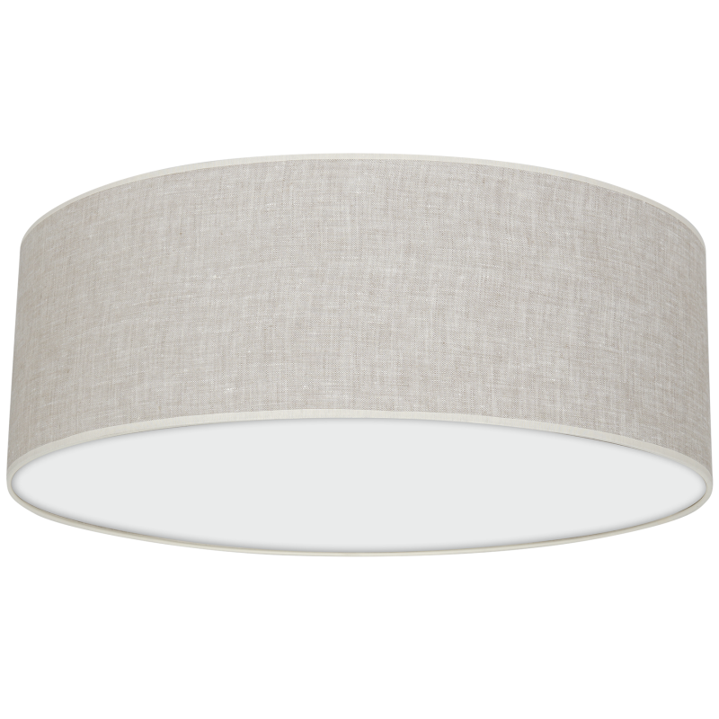 Ceiling lamp LINO WHITE / FLAX 3xE27 Ceiling lamp LINO WHITE / FLAX 3xE27