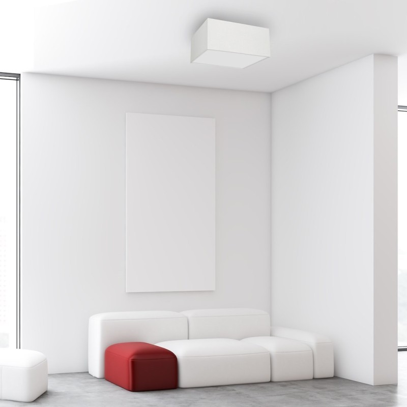 ALBION WHITE / COTTON Ceiling Lamp 2xE27 ALBION WHITE / COTTON Ceiling Lamp 2xE27