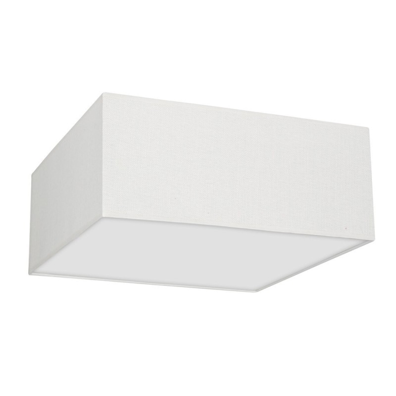 Deckenleuchte ALBION WEISS / BAUMWOLLE 3xE27