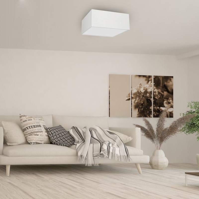 ALBION CEILING LAMP WHITE / COTTON 3xE27 ALBION CEILING LAMP WHITE / COTTON 3xE27