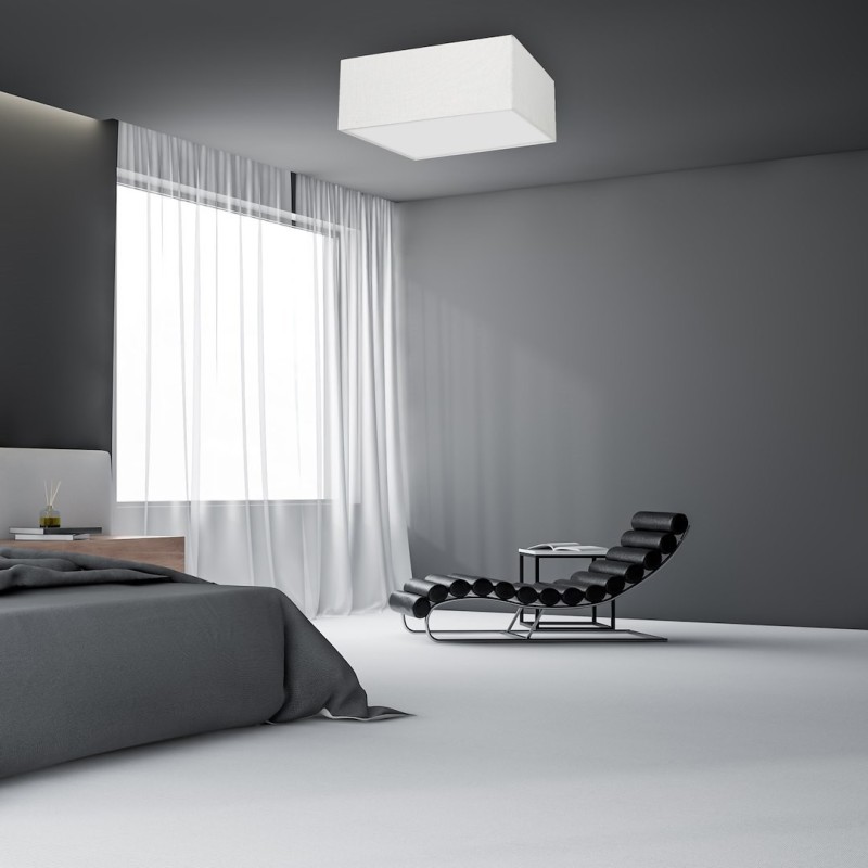 ALBION CEILING LAMP WHITE / COTTON 3xE27 ALBION CEILING LAMP WHITE / COTTON 3xE27