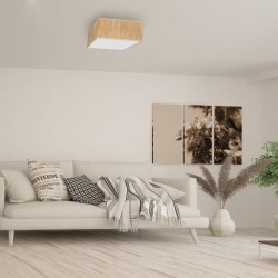 Lampa sufitowa Cork 2xE27 Biały / Korek Lampa sufitowa Cork 2xE27 Biały / Korek