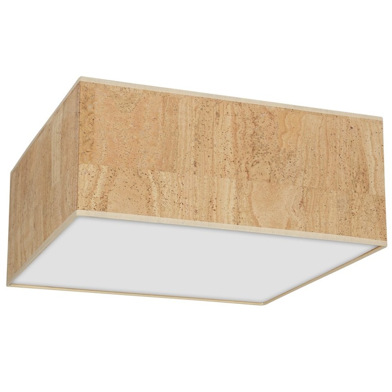 Lampa sufitowa Cork 3xE27 Biały / Korek Lampa sufitowa Cork 3xE27 Biały / Korek