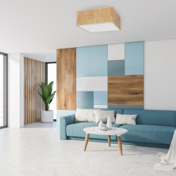 Lampa sufitowa Cork 3xE27 Biały / Korek Lampa sufitowa Cork 3xE27 Biały / Korek