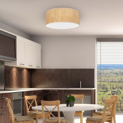 Ceiling lamp Cork 3xE27 Ø50cm White / Cork Ceiling lamp Cork 3xE27 Ø50cm White / Cork