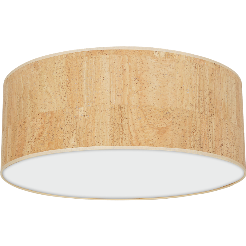 Ceiling lamp Cork 3xE27 Ø50cm White / Cork Ceiling lamp Cork 3xE27 Ø50cm White / Cork