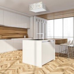 Lampa sufitowa Ziggy 3xE27 Biały/Złoty