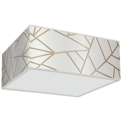 Lampa sufitowa Ziggy 3xE27 Biały/Złoty