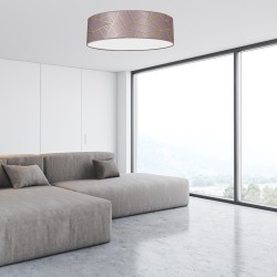 ZIGGY PINK Ceiling Lamp Gold/Pink 3xE27 Ø50cm