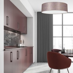 ZIGGY PINK Ceiling Lamp Gold/Pink 3xE27 Ø50cm