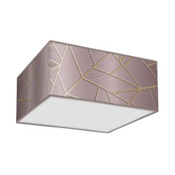 Deckenleuchte ZIGGY PINK Gold/Pink 2xE27
