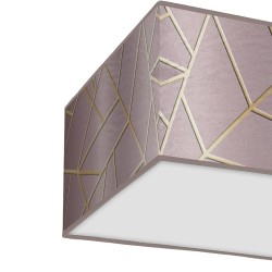 ZIGGY PINK Ceiling Lamp Gold/Pink 2xE27