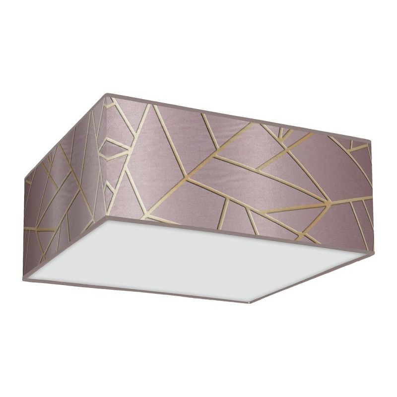 Deckenleuchte ZIGGY PINK Gold/Pink 3xE27