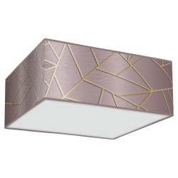 ZIGGY PINK Ceiling Lamp Gold/Pink 3xE27