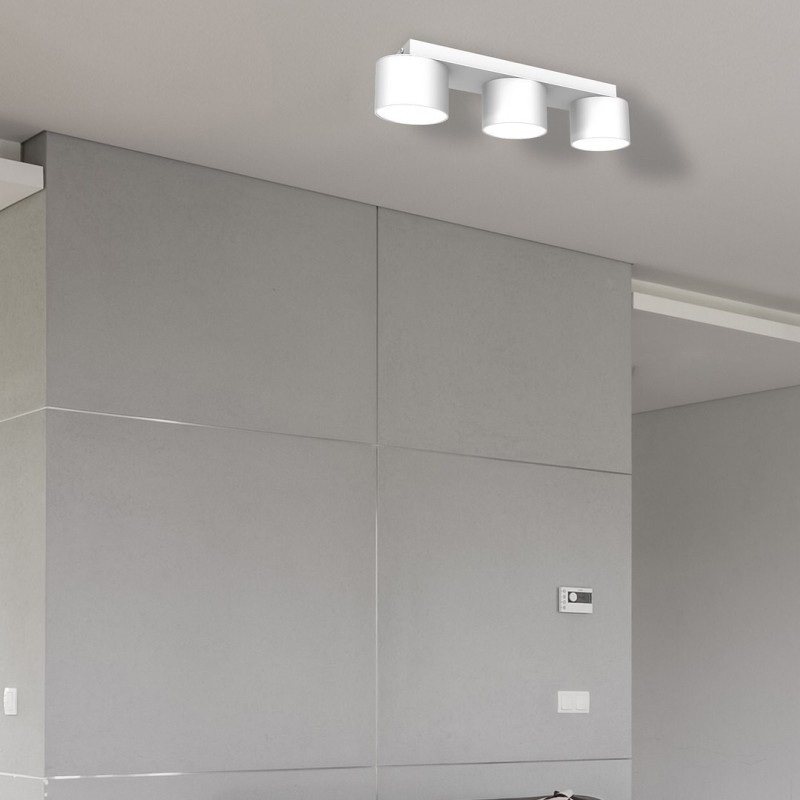 Dixie Ceiling Lamp 3xGX53 White Dixie Ceiling Lamp 3xGX53 White