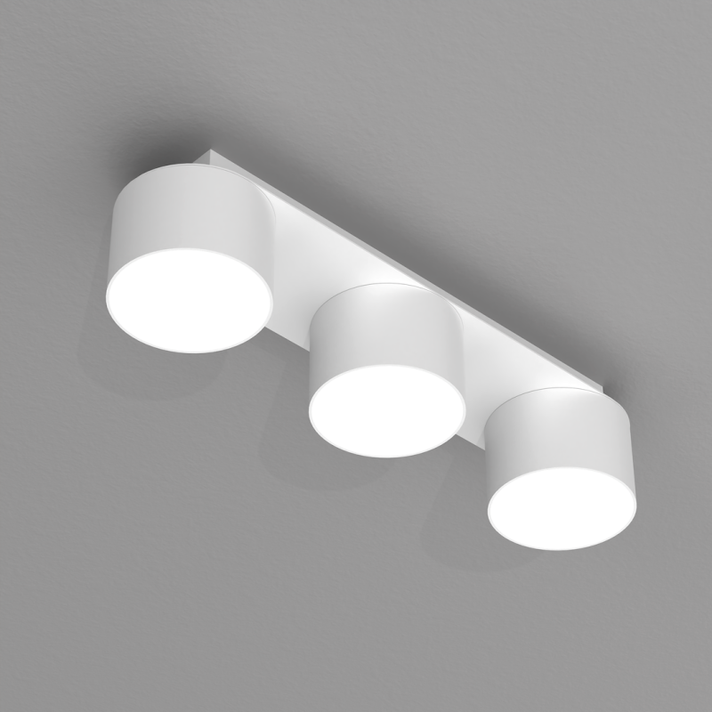 Dixie Ceiling Lamp 3xGX53 White Dixie Ceiling Lamp 3xGX53 White