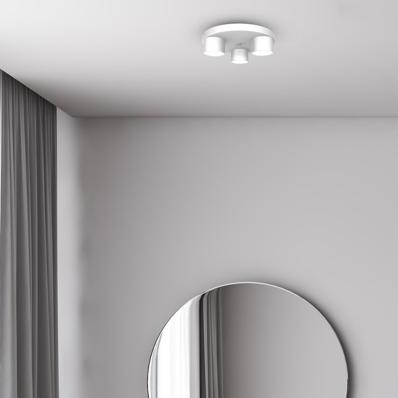 Dixie Ceiling Lamp 3xGX53 White Dixie Ceiling Lamp 3xGX53 White