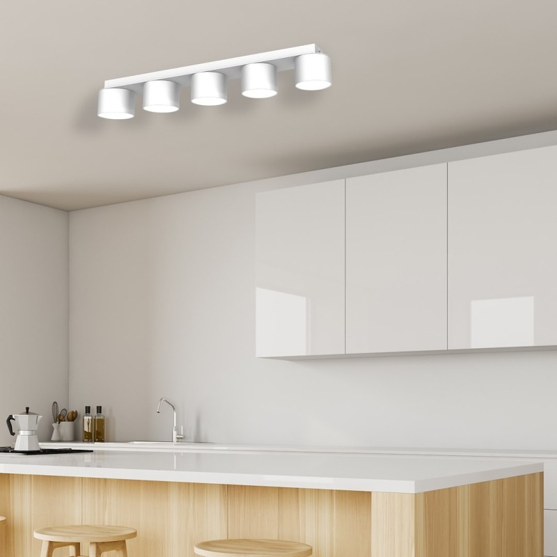 Dixie Ceiling Lamp 5xGX53 White Dixie Ceiling Lamp 5xGX53 White