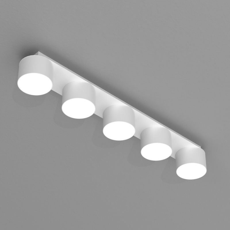Dixie Ceiling Lamp 5xGX53 White Dixie Ceiling Lamp 5xGX53 White