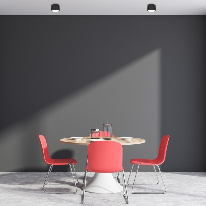 DIXIE Black Ceiling Lamp 1xGX53 DIXIE Black Ceiling Lamp 1xGX53