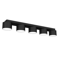 Deckenleuchte DIXIE Schwarz 5xGX53
