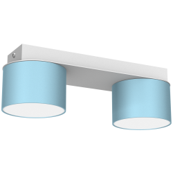 Ceiling lamp Dixie 2xGX53 Blue / White Ceiling lamp Dixie 2xGX53 Blue / White