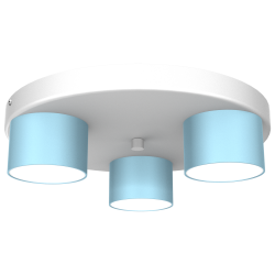 Dixie Ceiling Lamp 3xGX53 Blue / White Dixie Ceiling Lamp 3xGX53 Blue / White