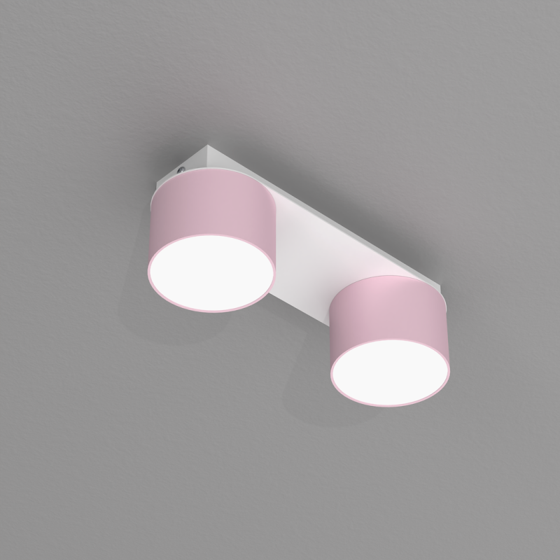Ceiling lamp Dixie 2xGX53 Pink/White Ceiling lamp Dixie 2xGX53 Pink/White