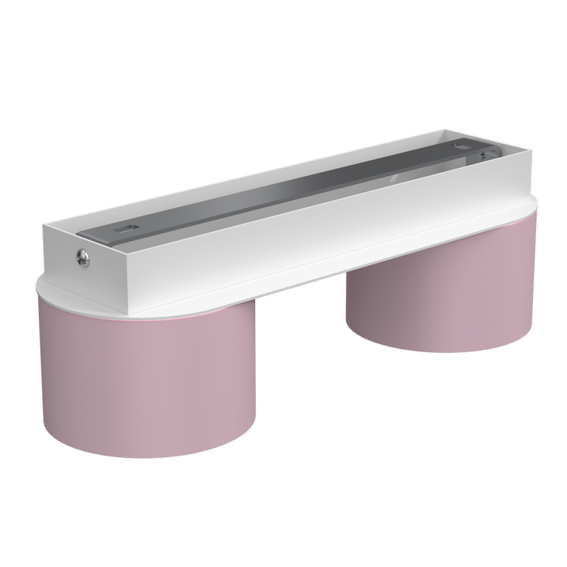 Ceiling lamp Dixie 2xGX53 Pink/White Ceiling lamp Dixie 2xGX53 Pink/White