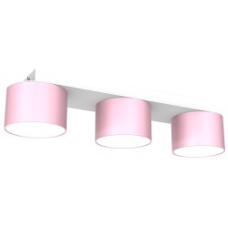 Ceiling lamp Dixie 3xGX53 Pink/White Ceiling lamp Dixie 3xGX53 Pink/White
