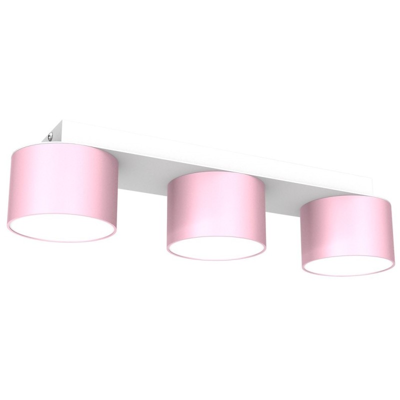 Ceiling lamp Dixie 3xGX53 Pink/White Ceiling lamp Dixie 3xGX53 Pink/White