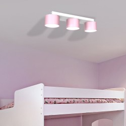 Ceiling lamp Dixie 3xGX53 Pink/White Ceiling lamp Dixie 3xGX53 Pink/White