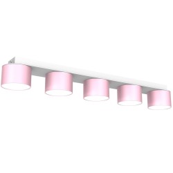 Dixie Ceiling Lamp 5xGX53 Pink/White Dixie Ceiling Lamp 5xGX53 Pink/White