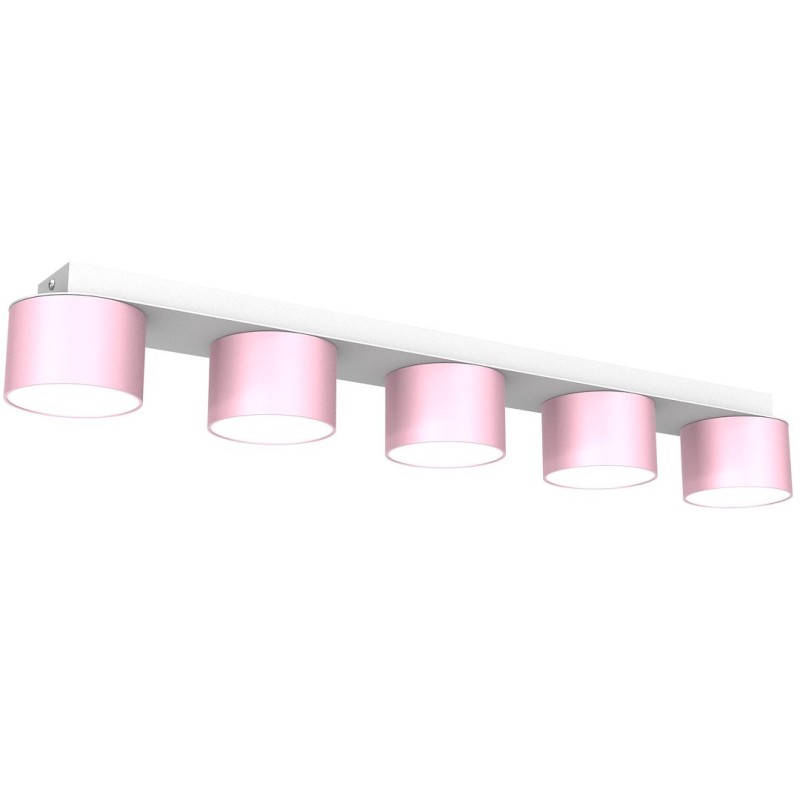 Dixie Ceiling Lamp 5xGX53 Pink/White Dixie Ceiling Lamp 5xGX53 Pink/White