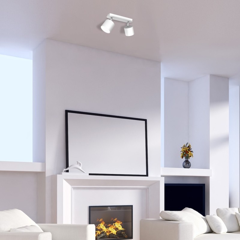 Deckenlampe Dixie 2xGX53 Weiß Deckenlampe Dixie 2xGX53 Weiß