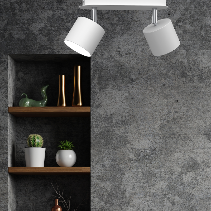 Deckenlampe Dixie 2xGX53 Weiß Deckenlampe Dixie 2xGX53 Weiß