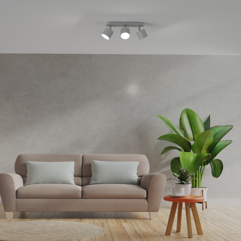 Deckenlampe Dixie 3xGX53 Weiß Deckenlampe Dixie 3xGX53 Weiß