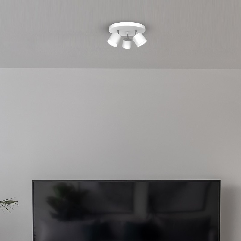 Dixie Ceiling Lamp 3xGX53 White Dixie Ceiling Lamp 3xGX53 White