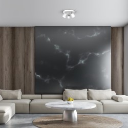 Dixie Ceiling Lamp 3xGX53 White Dixie Ceiling Lamp 3xGX53 White
