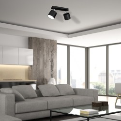 DIXIE BLACK Ceiling Lamp 2xGX53 DIXIE BLACK Ceiling Lamp 2xGX53