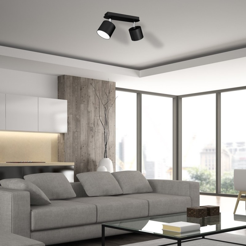 DIXIE BLACK Ceiling Lamp 2xGX53 DIXIE BLACK Ceiling Lamp 2xGX53