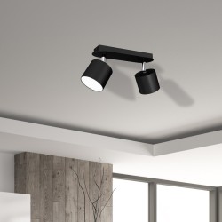 DIXIE BLACK Ceiling Lamp 2xGX53 DIXIE BLACK Ceiling Lamp 2xGX53
