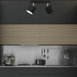 Deckenleuchte DIXIE BLACK 2xGX53 Deckenleuchte DIXIE BLACK 2xGX53