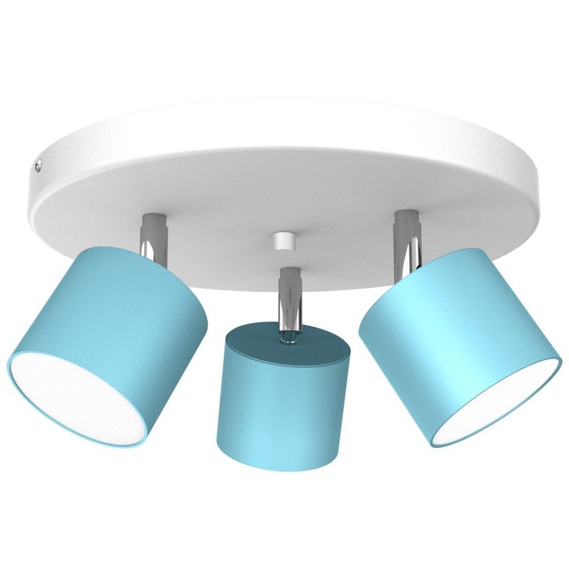 DIXIE Ceiling Lamp 3xGX53 Blue/White DIXIE Ceiling Lamp 3xGX53 Blue/White