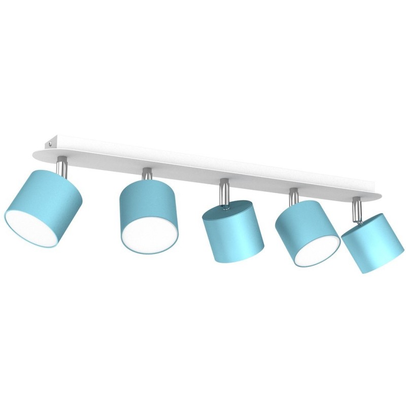 Dixie Ceiling Lamp 5xGX53 Blue/White Dixie Ceiling Lamp 5xGX53 Blue/White