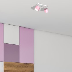 Deckenleuchte DIXIE PINK 2xGX53 Deckenleuchte DIXIE PINK 2xGX53