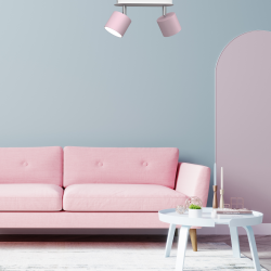 Deckenleuchte DIXIE PINK 2xGX53 Deckenleuchte DIXIE PINK 2xGX53