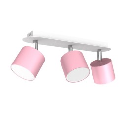 Deckenleuchte DIXIE PINK 3xGX53
