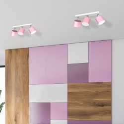 Deckenleuchte DIXIE PINK 3xGX53 Deckenleuchte DIXIE PINK 3xGX53