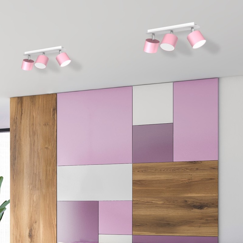 DIXIE PINK Ceiling Lamp 3xGX53 DIXIE PINK Ceiling Lamp 3xGX53